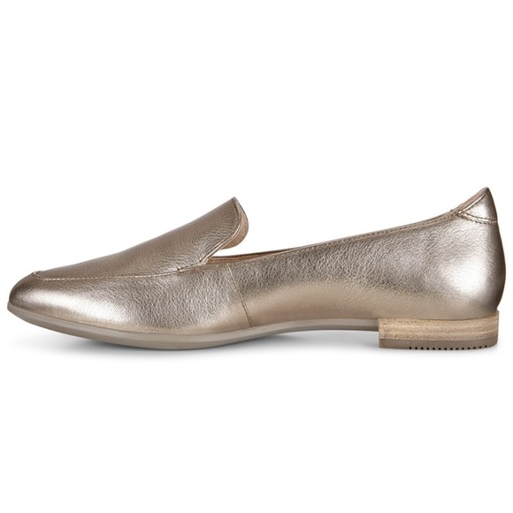 ECCO Shape Pointy Ballerina Womens Metallic Slip On Shoes S - Picture 3 of 14